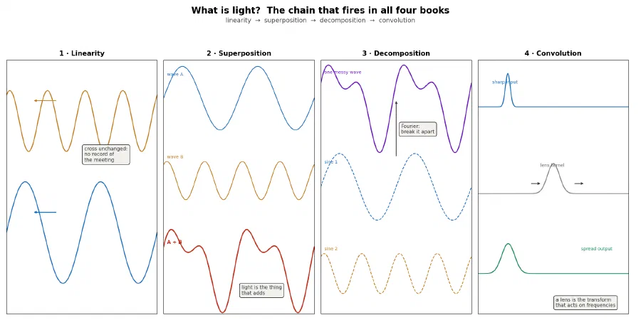 Light — the linearity chain