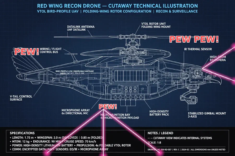 Red Wing Pew Pew