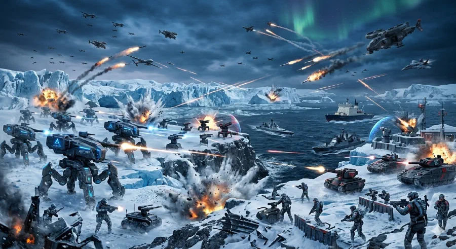 Artic battle
