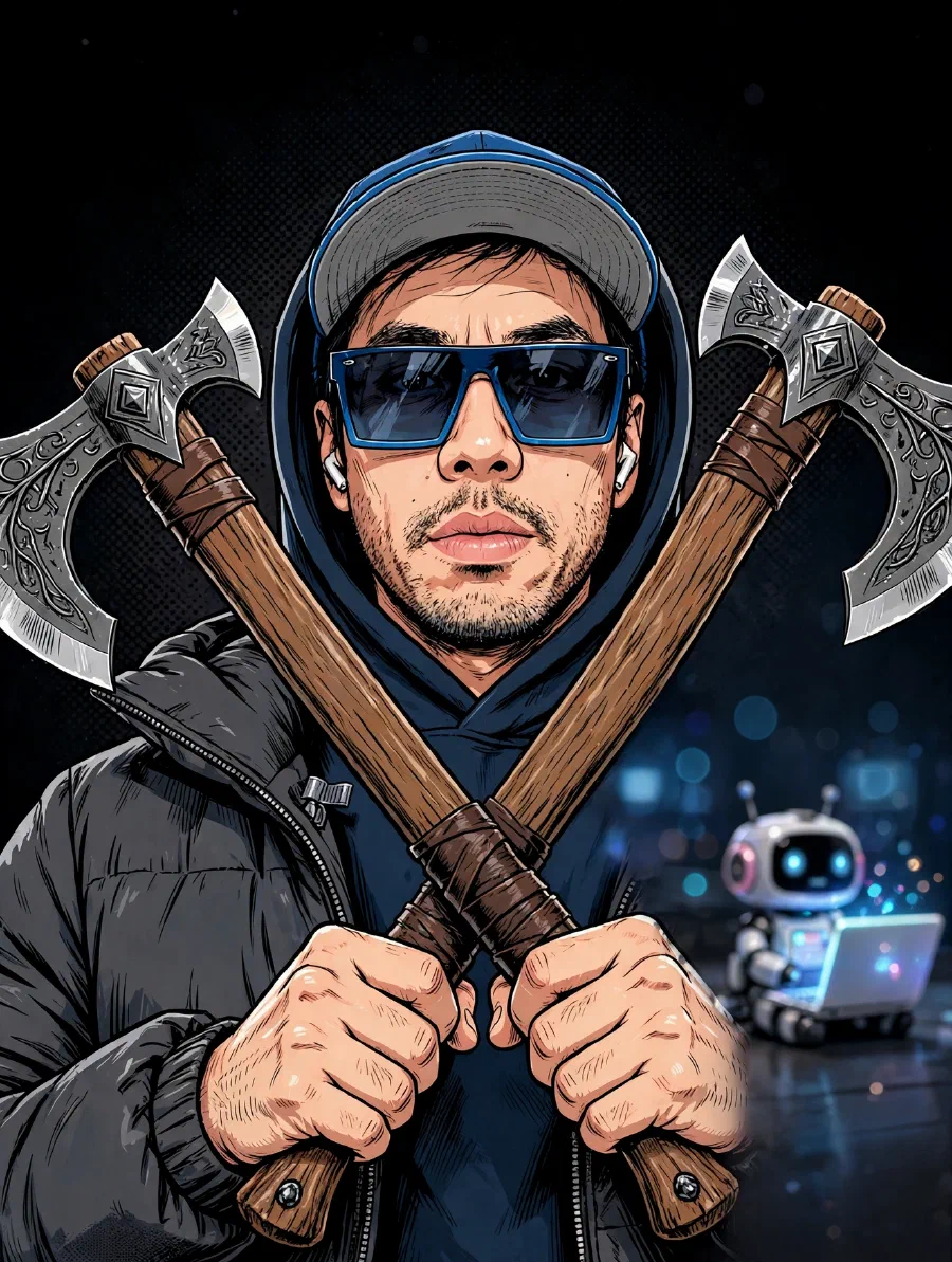 Dual Axe With Assistant